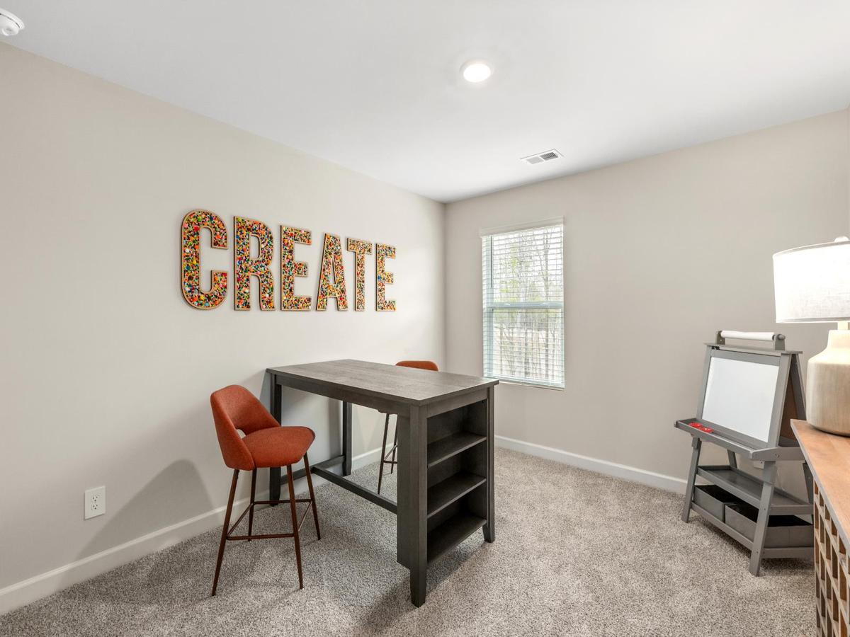 Turn the secondary bedroom into a game room or home office.