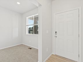 The Pagosa floorplan image taken at a Meritage Homes community in Johnstown, CO