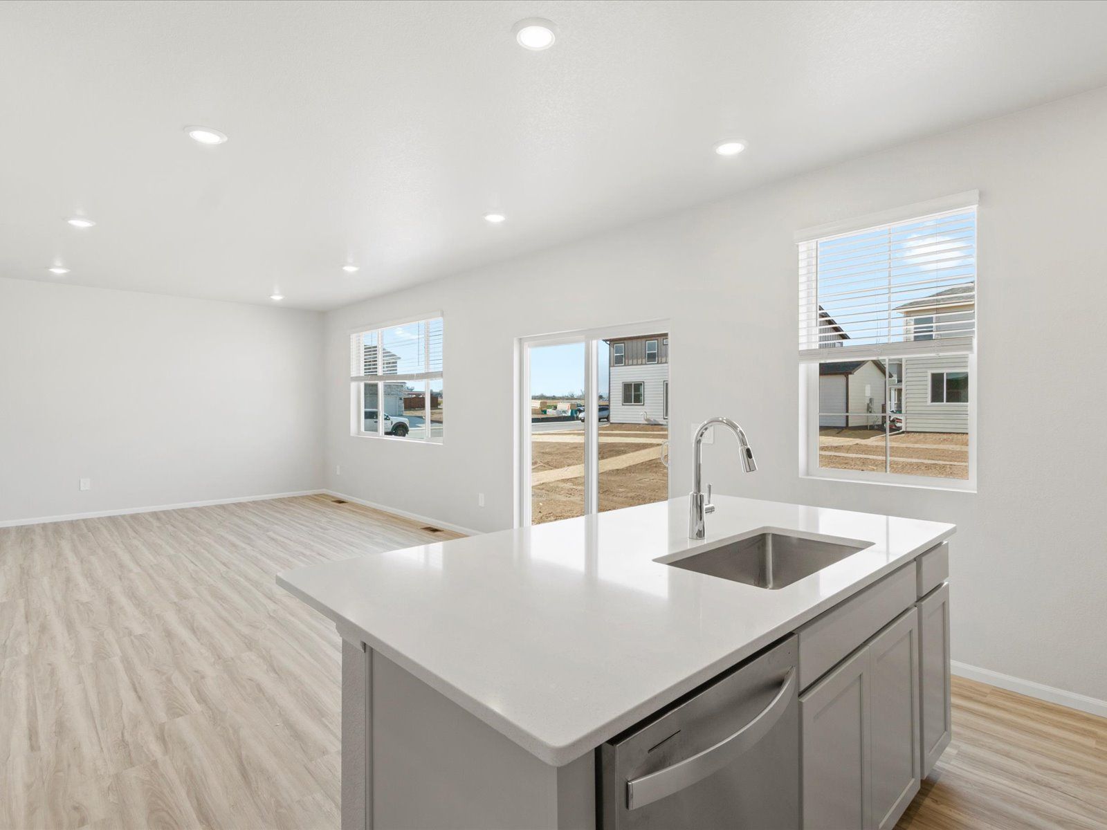The Pagosa floorplan image taken at a Meritage Homes community in Johnstown, CO