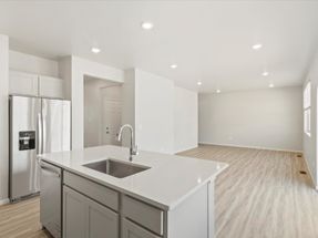 The Pagosa floorplan image taken at a Meritage Homes community in Johnstown, CO