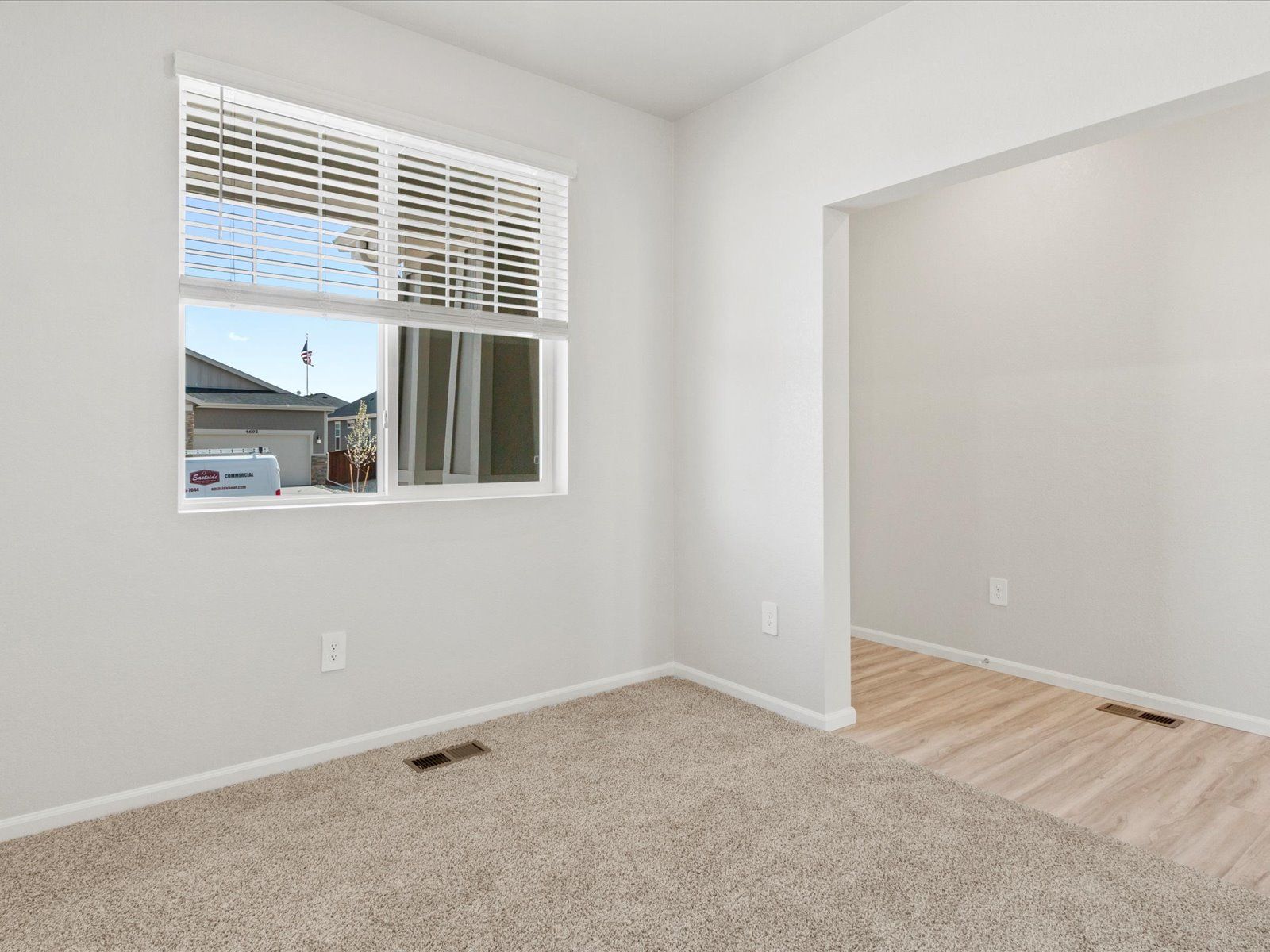The Pagosa floorplan image taken at a Meritage Homes community in Johnstown, CO