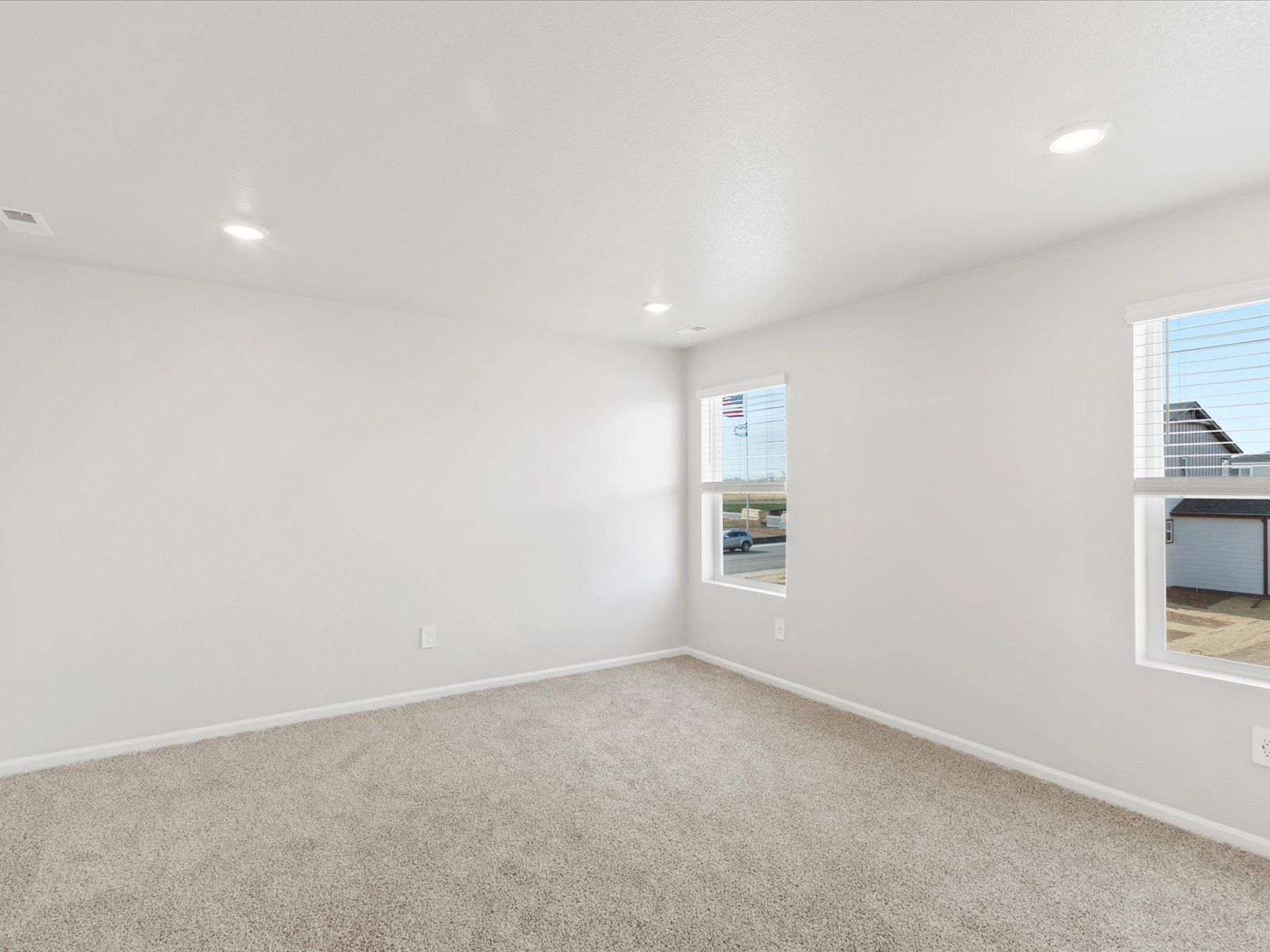 The Pagosa floorplan image taken at a Meritage Homes community in Johnstown, CO