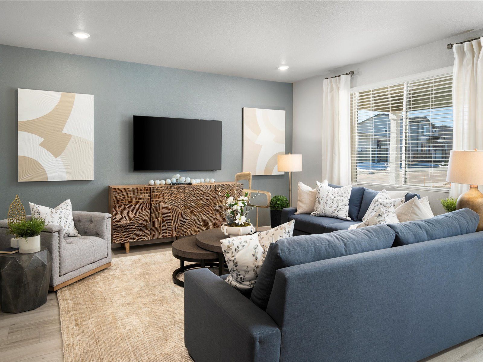 The Granby image modeled at a Meritage Homes community in Falcon, CO