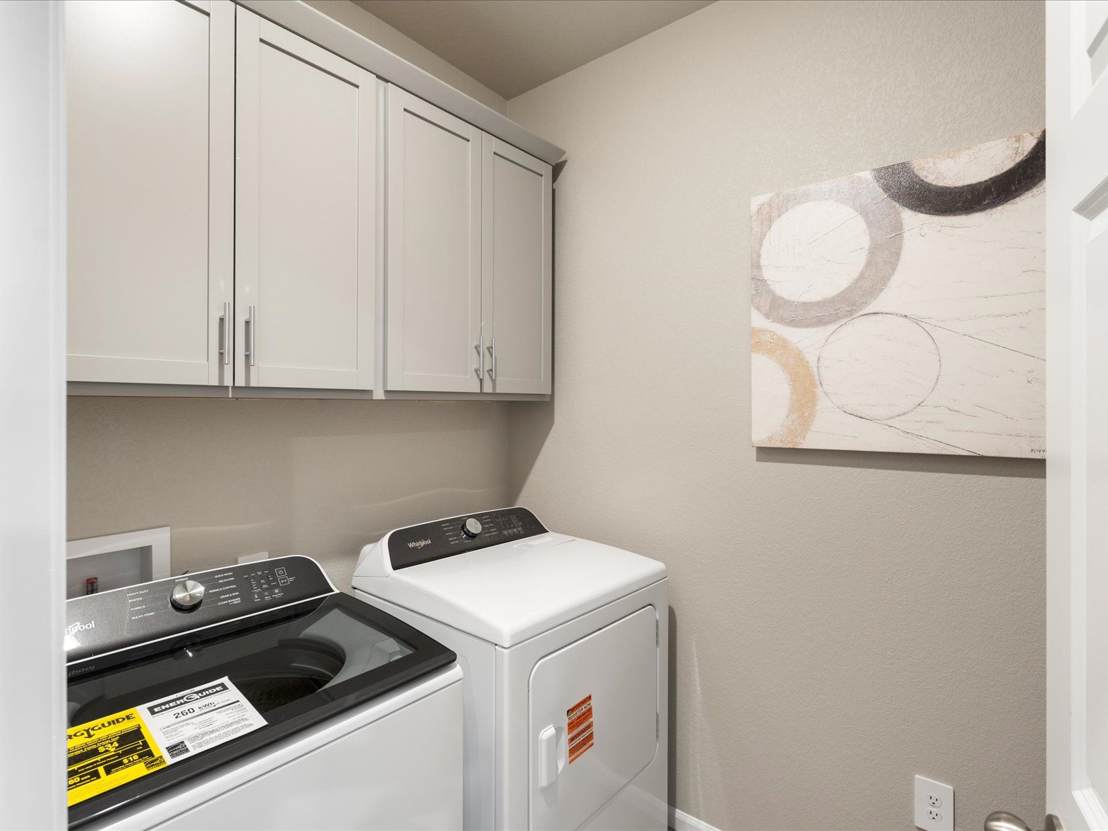 The Granby floorplan image modeled at a Meritage Homes community in Falcon, CO.