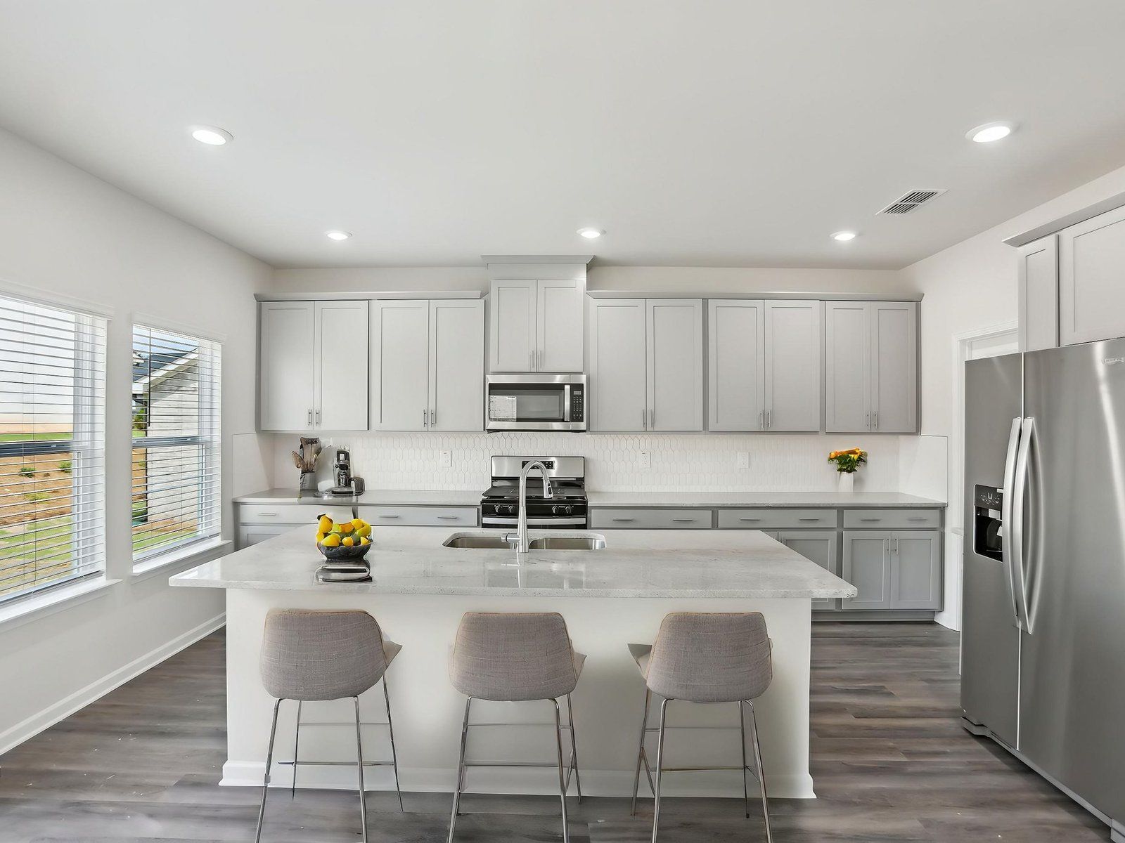 The Dakota floorplan with the Distinct Grey interior package.