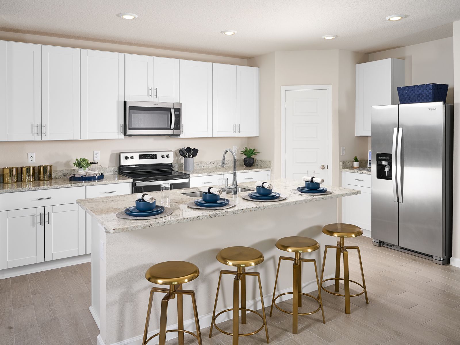 The Kitchen of the Foxglove Model at Hampton Park