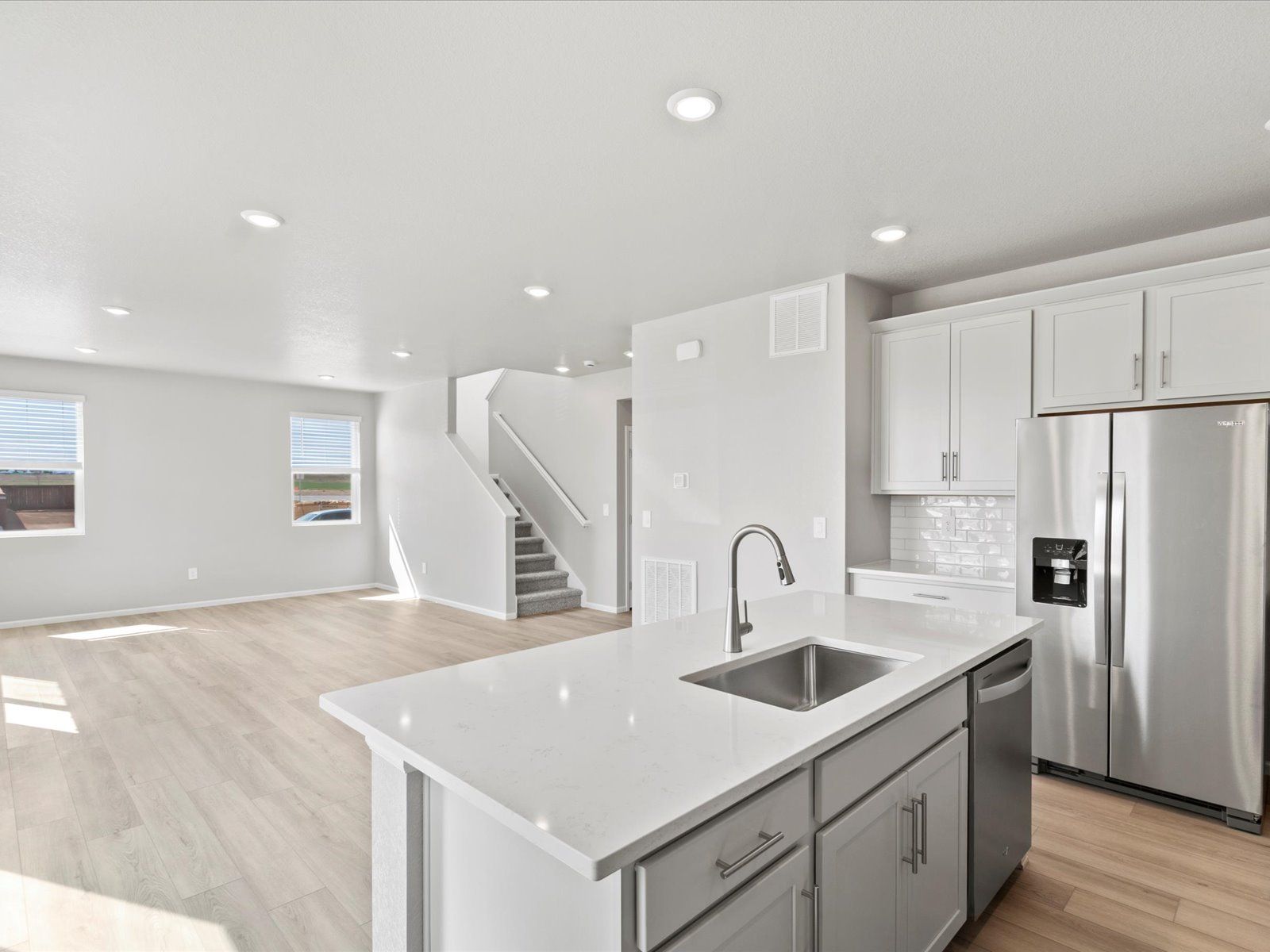 The Chatfield floorplan image taken at a Meritage Homes community in Johnstown, CO