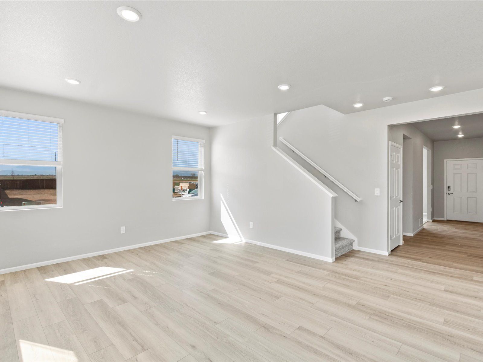 The Chatfield floorplan image taken at a Meritage Homes community in Johnstown, CO
