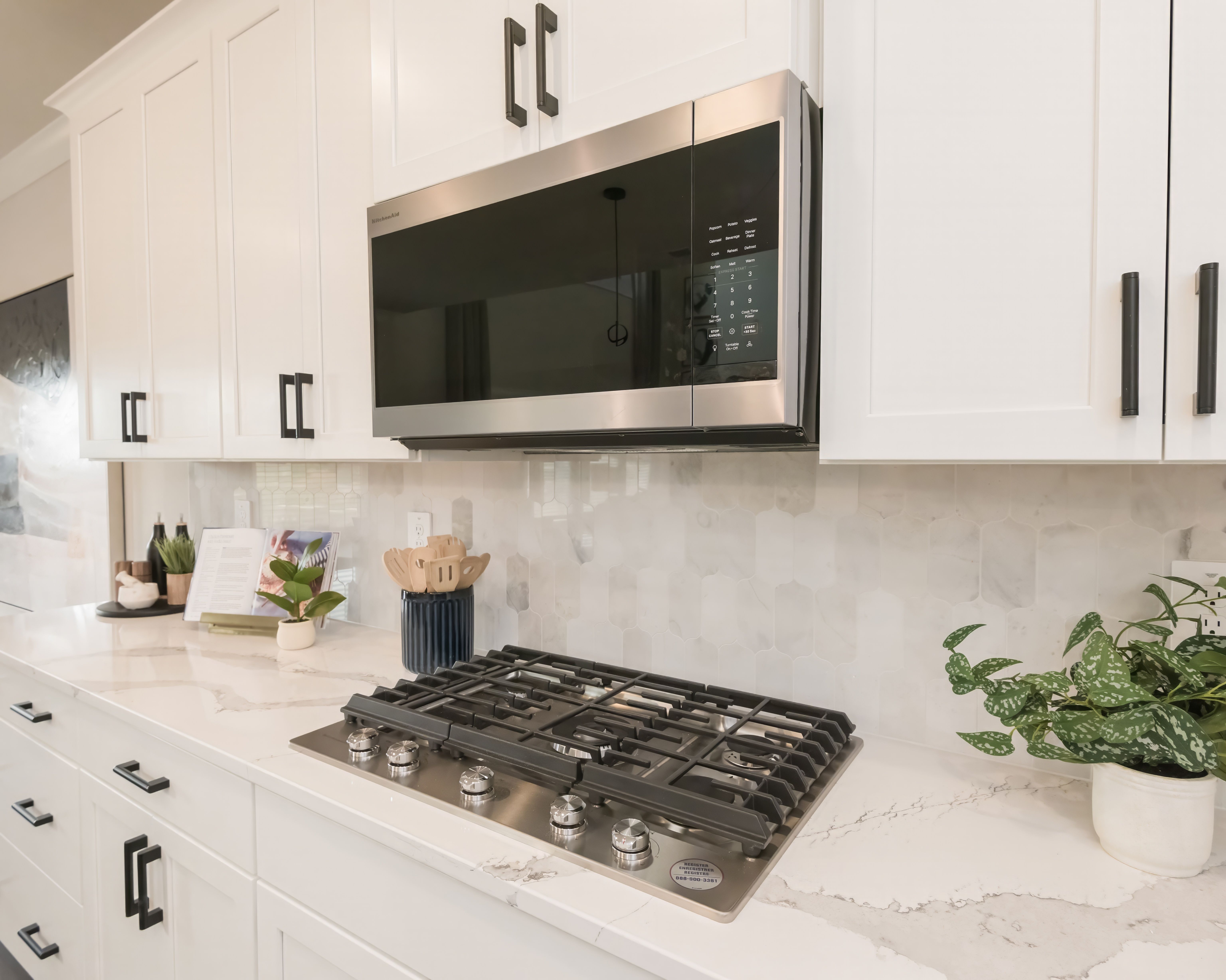 You'll never miss a meal in the kitchen.