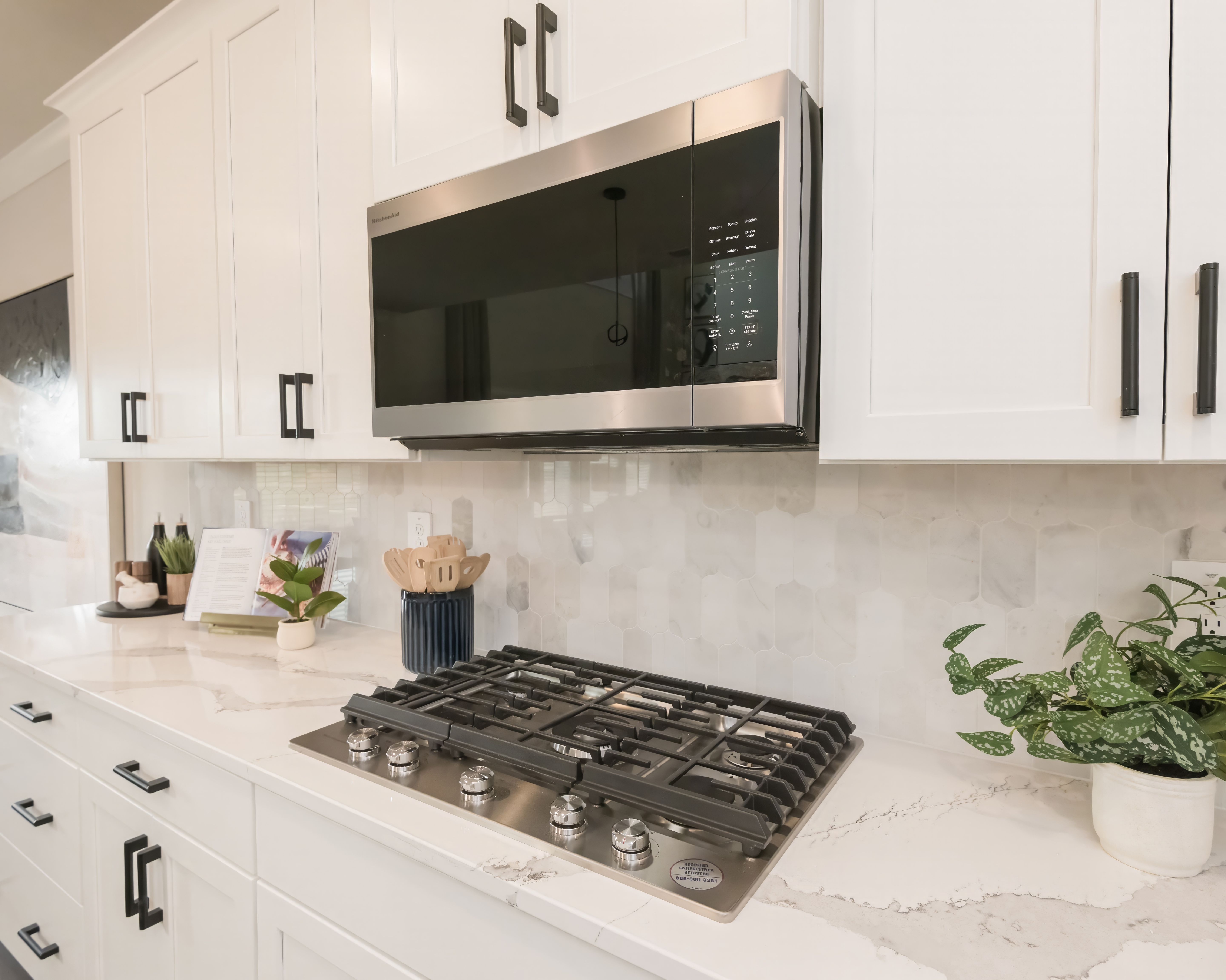 You'll never miss a meal in the kitchen.