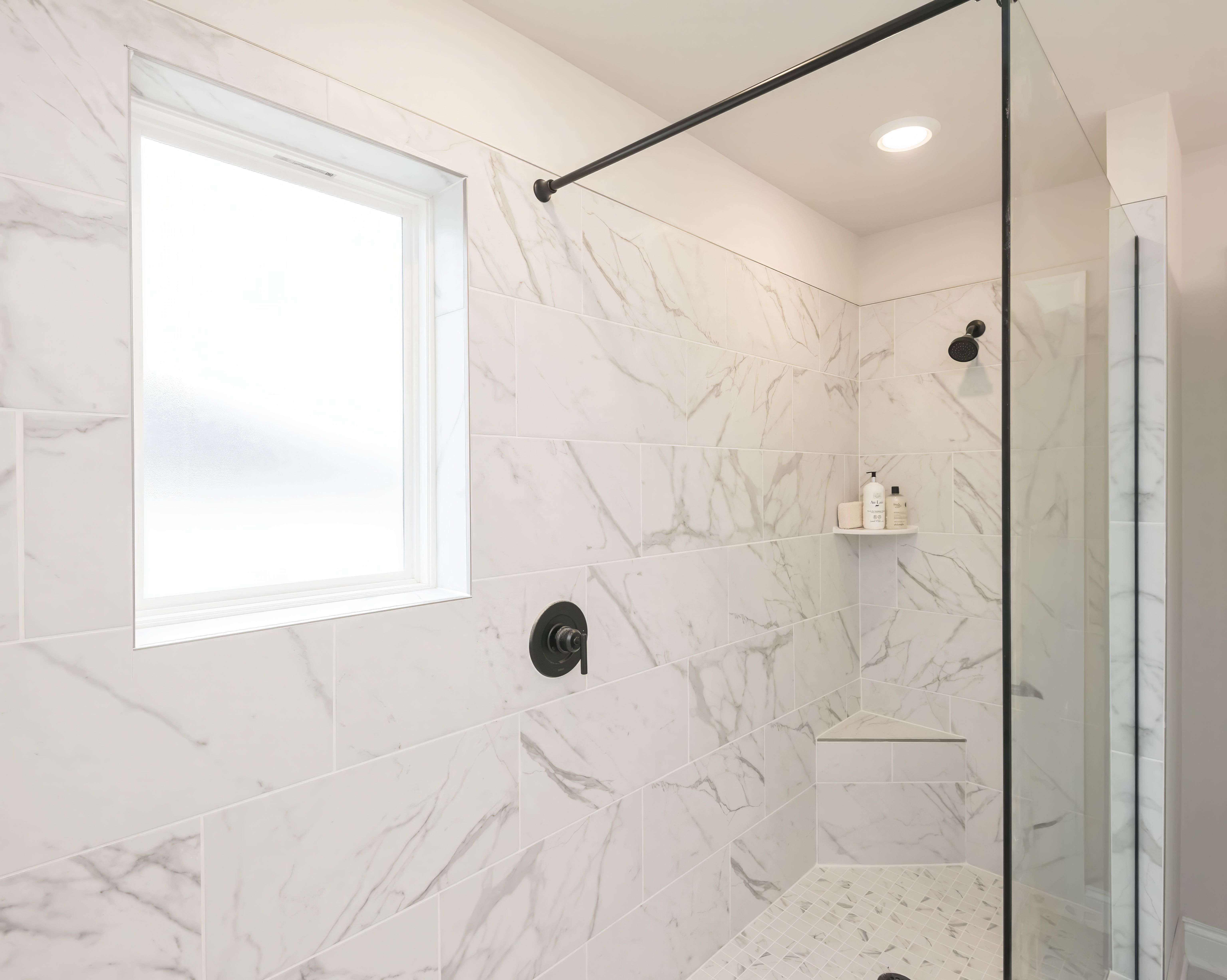 End the day with a long, warm shower.