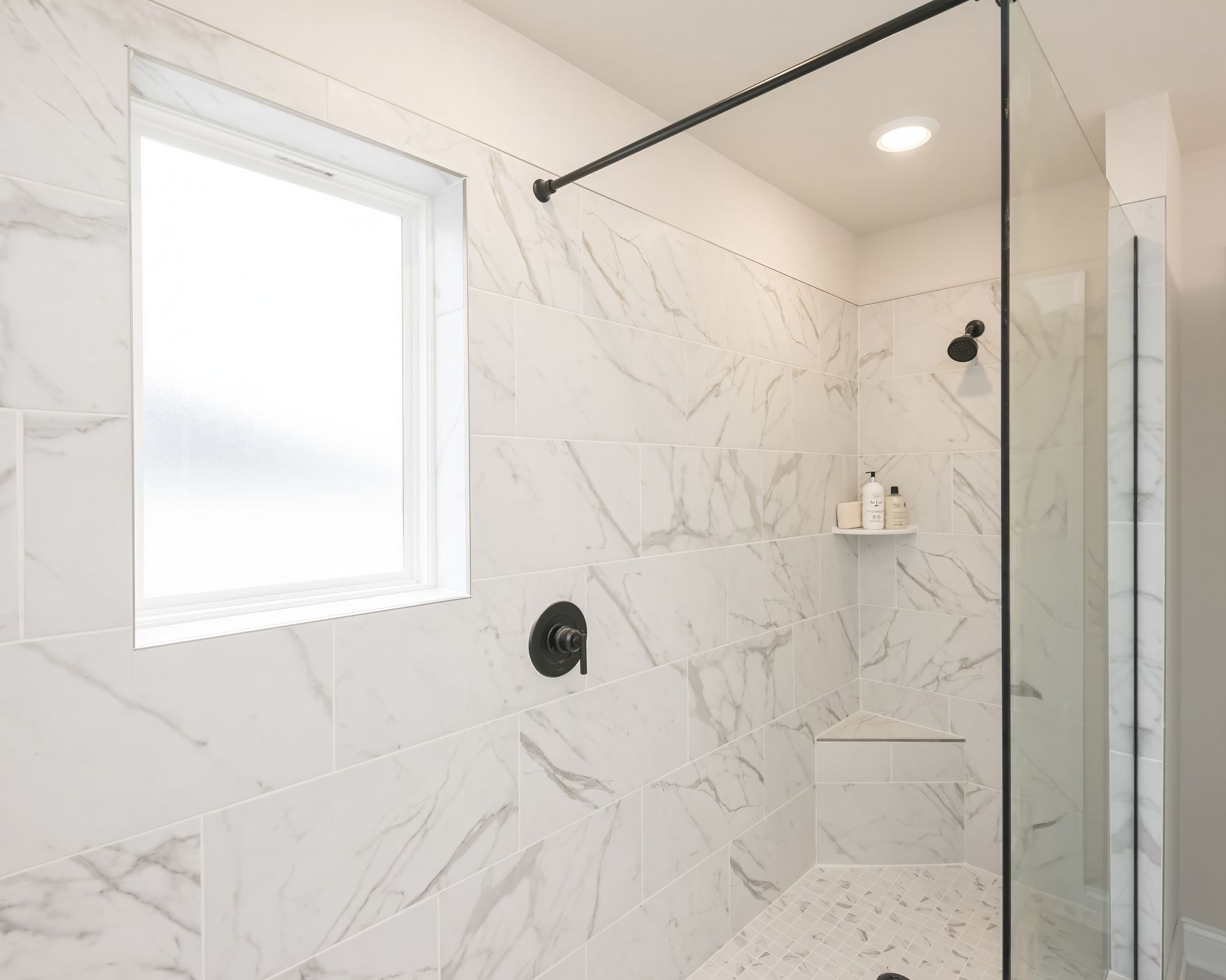 End the day with a long, warm shower.