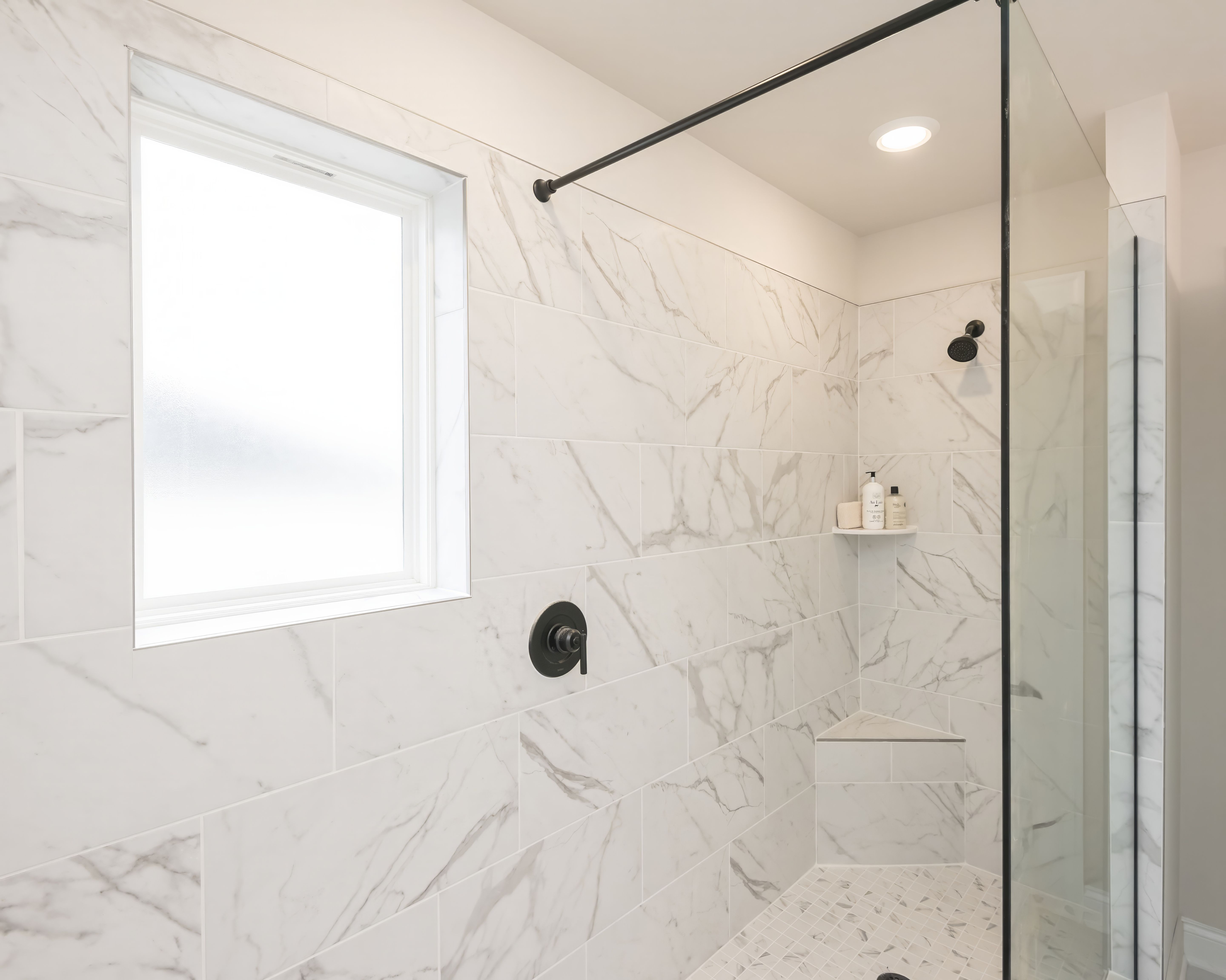 End the day with a long, warm shower.