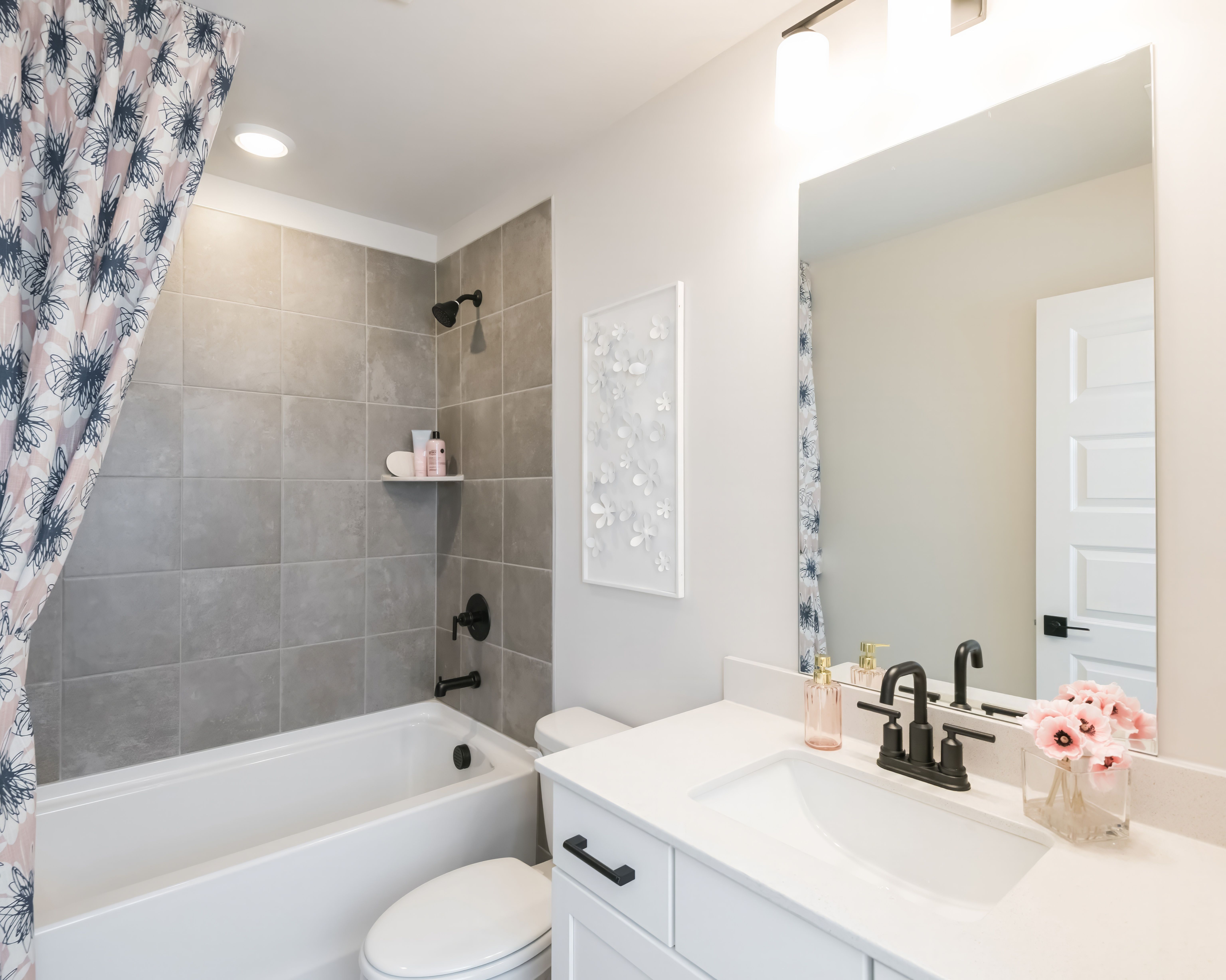 The secondary bedrooms feature a full, spacious bathroom.