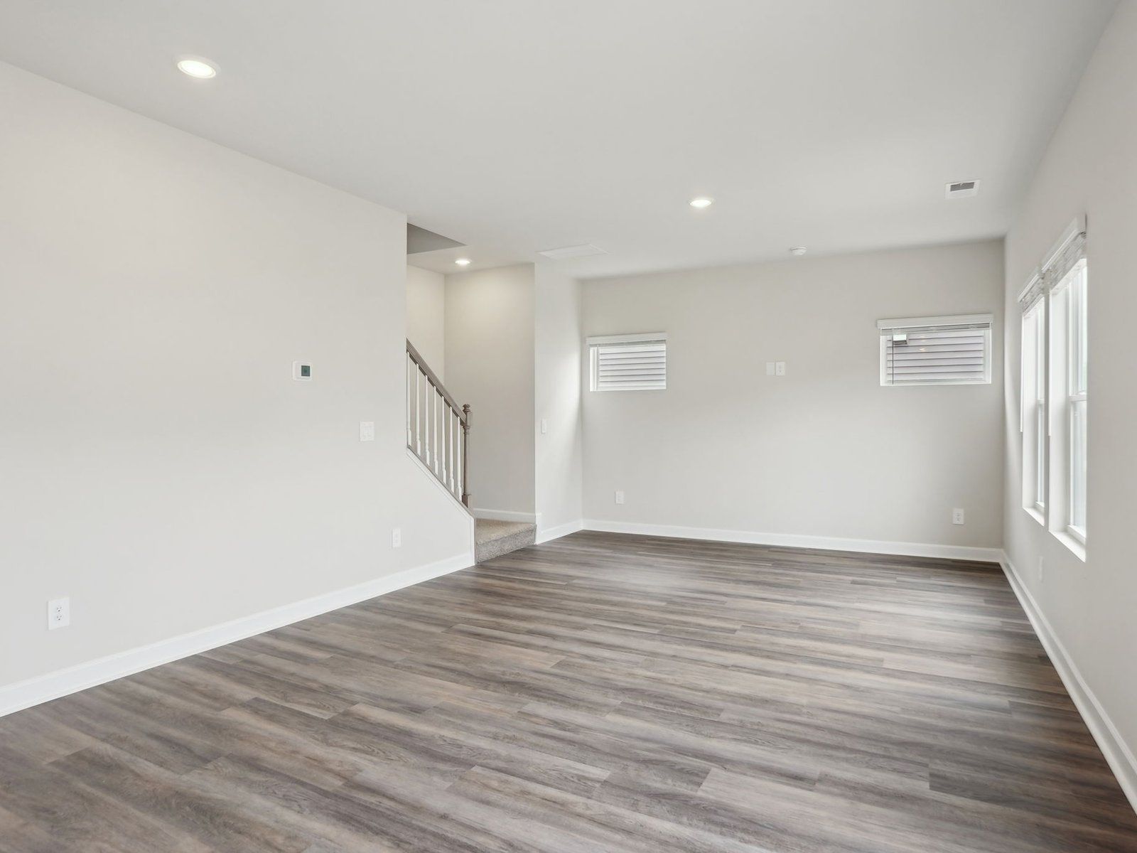 Turn on your favorite movie or host game night in the great room.