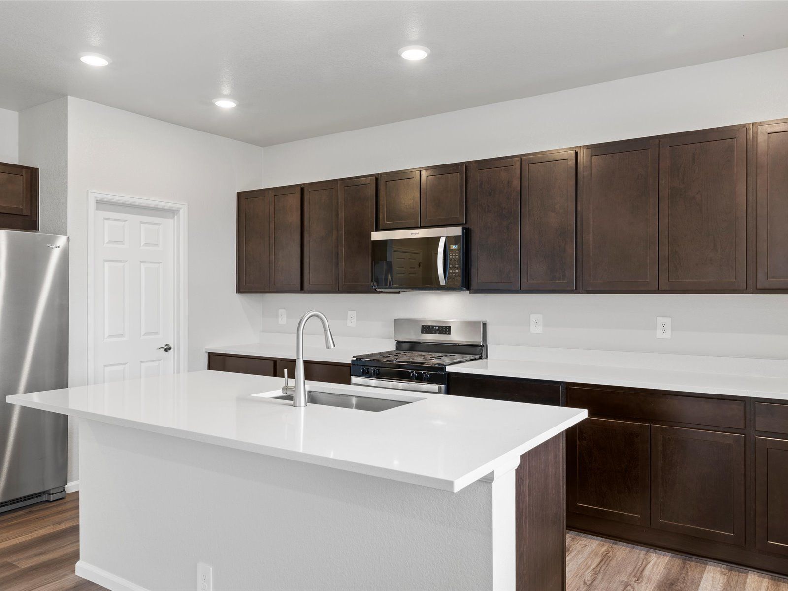 The Monarch floorplan image taken at a Meritage Homes community in Severance, CO