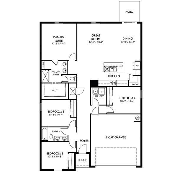 Foxglove floor plan