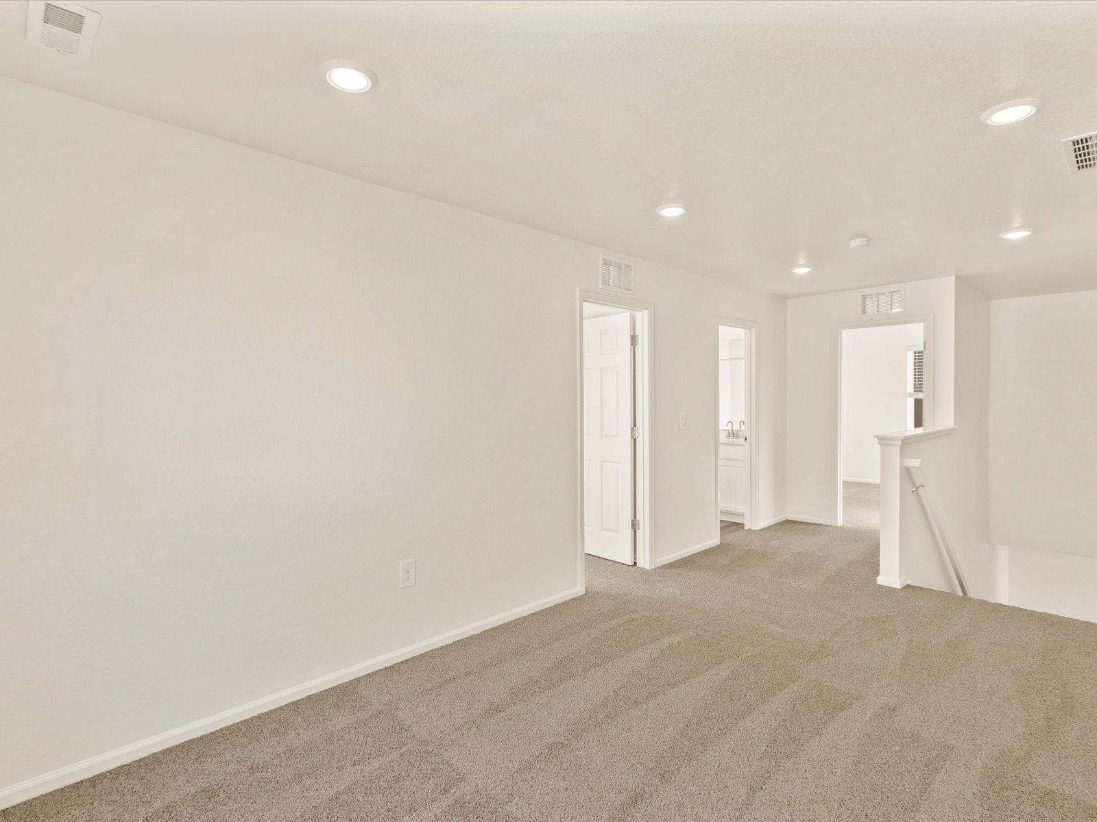 The Pagosa floorplan interior image taken at a Meritage Homes community in Northern Colorado.