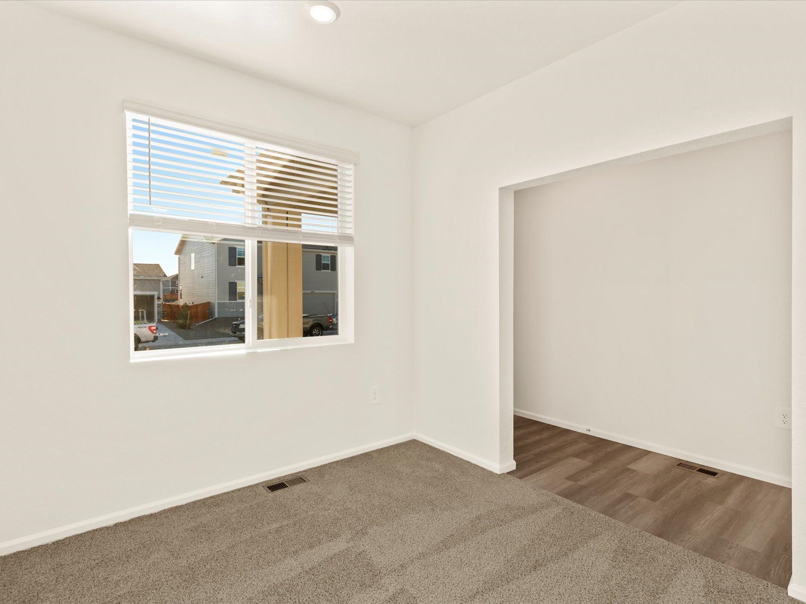 The Pagosa floorplan interior image taken at a Meritage Homes community in Northern Colorado.