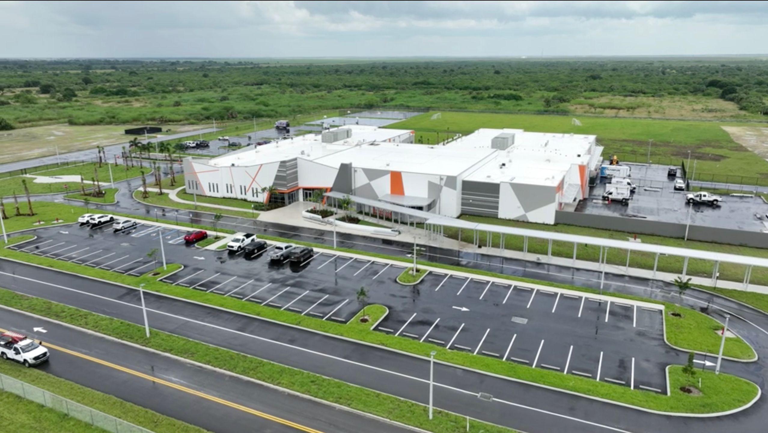 The brand new Indiantown High School