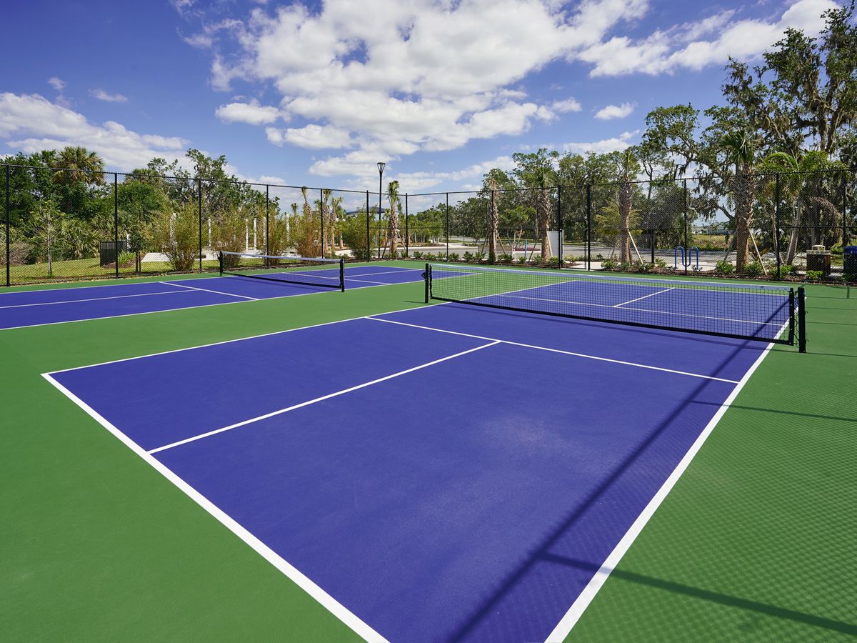 Salt Meadows Amenity Pickleball Court