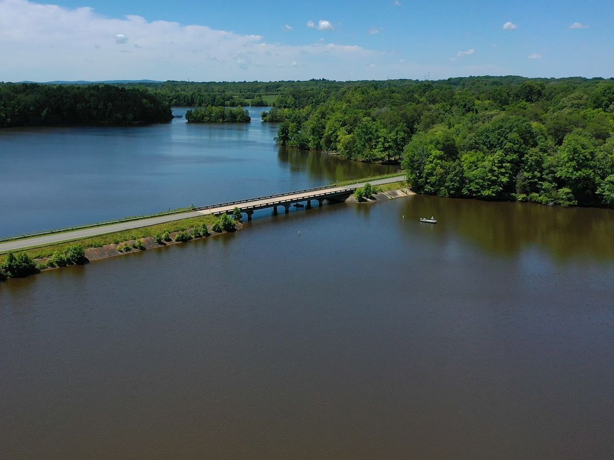 Nearby Graham-Mebane Lake is perfect for recreational activities.
