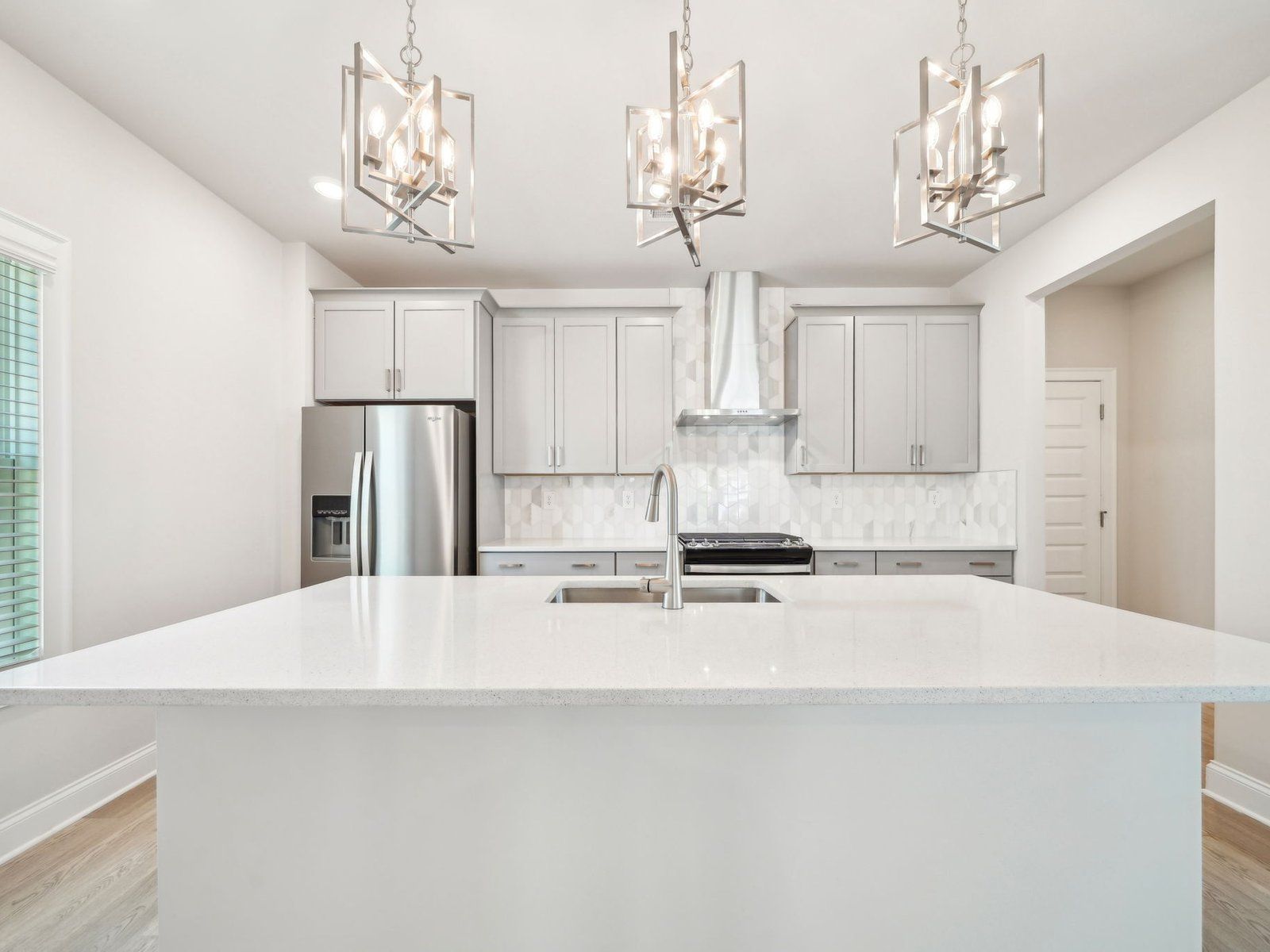 Kitchen in the Oleander floorplan at a Meritage Homes community in Atlanta, GA.