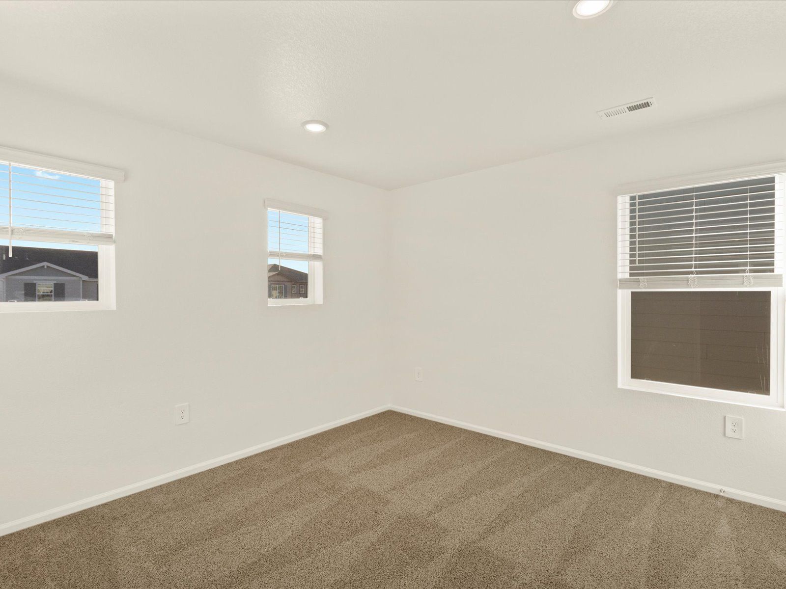 The Pagosa floorplan interior image taken at a Meritage Homes community in Northern Colorado.