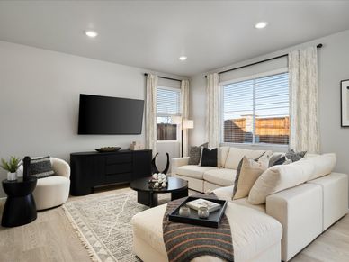 The Chatfield floorplan modeled at Hidden Valley Farm in Severance, CO