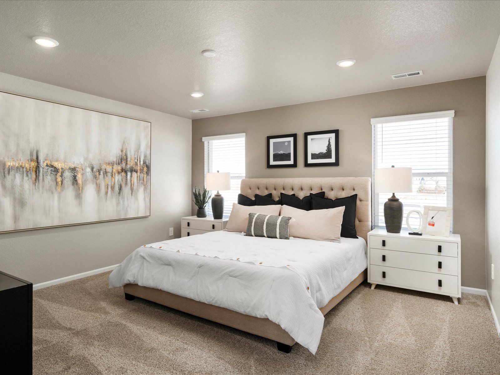 The Chatfield floorplan modeled at Hidden Valley Farm in Severance, CO