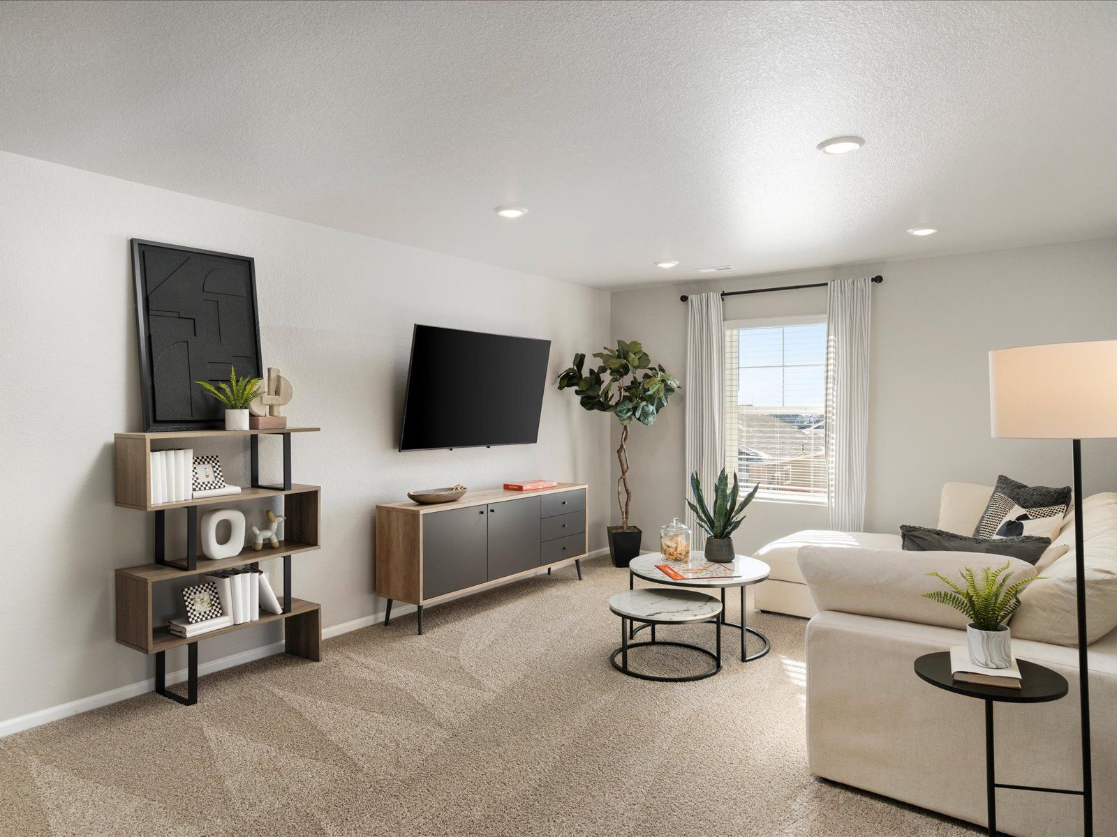 The Chatfield floorplan modeled at Hidden Valley Farm in Severance, CO