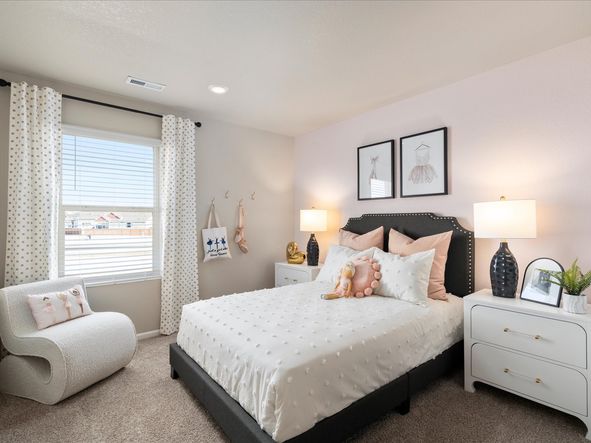The Chatfield floorplan modeled at Hidden Valley Farm in Severance, CO