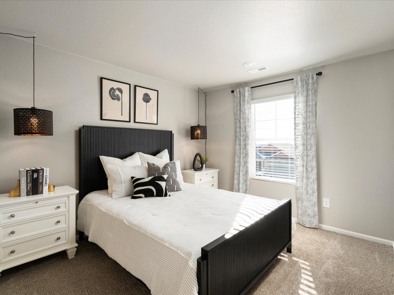The Chatfield floorplan modeled at Hidden Valley Farm in Severance, CO