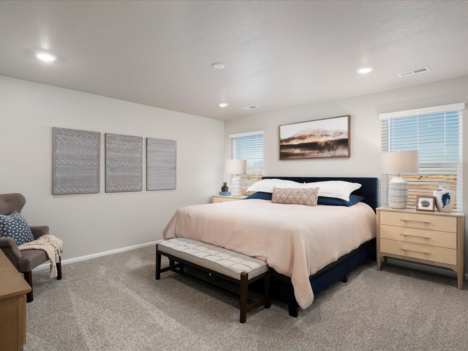 The Timberline floorplan modeled at Lake Bluff in Greeley, CO