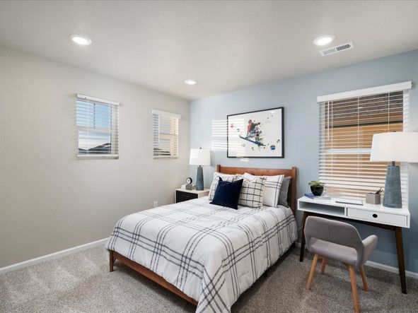 The Timberline floorplan modeled at Lake Bluff in Greeley, CO