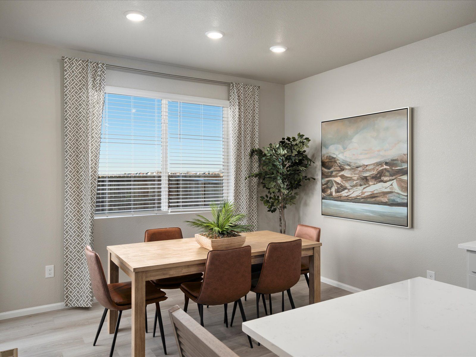The Timberline floorplan modeled at Lake Bluff in Greeley, CO