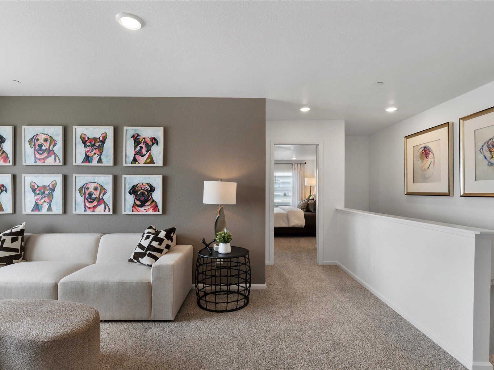 The Woodland floorplan modeled at Poudre Heights in Windsor, CO