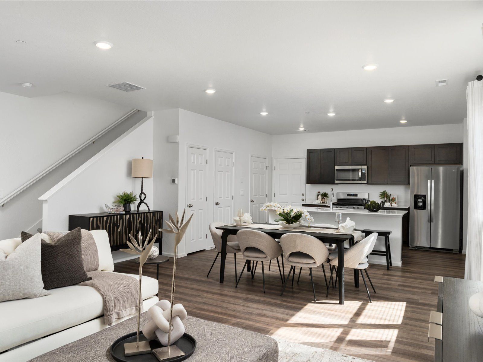 The Woodland floorplan modeled at Poudre Heights in Windsor, CO