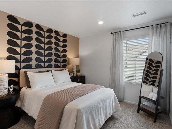 The Woodland floorplan modeled at Poudre Heights in Windsor, CO