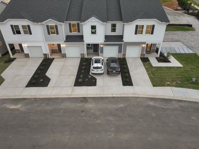 Welcome home to the Amber floorplan modeled at Valentine Townes in Greer, SC.