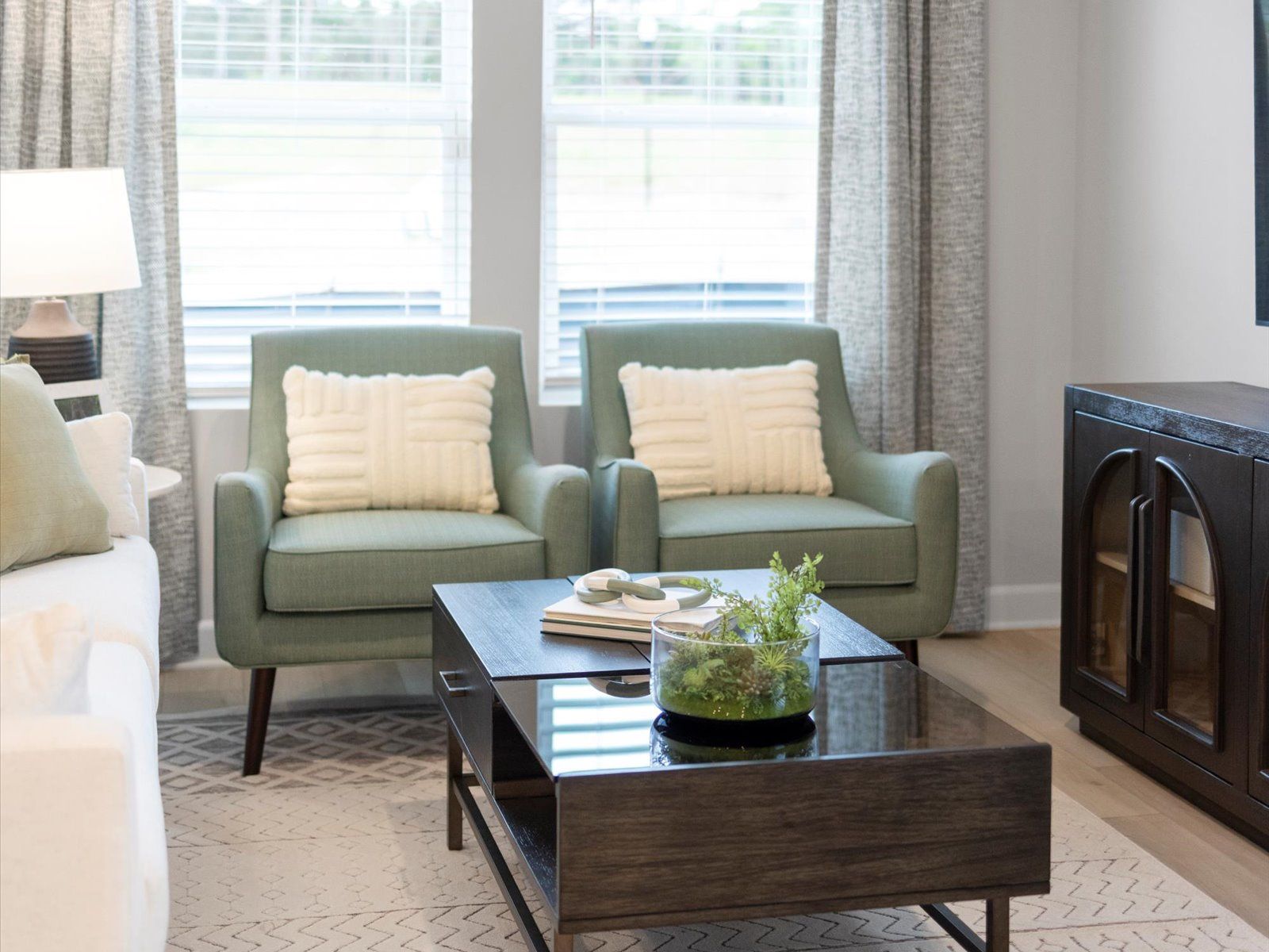 Welcome home to the Amber floorplan modeled at Valentine Townes in Greer, SC.