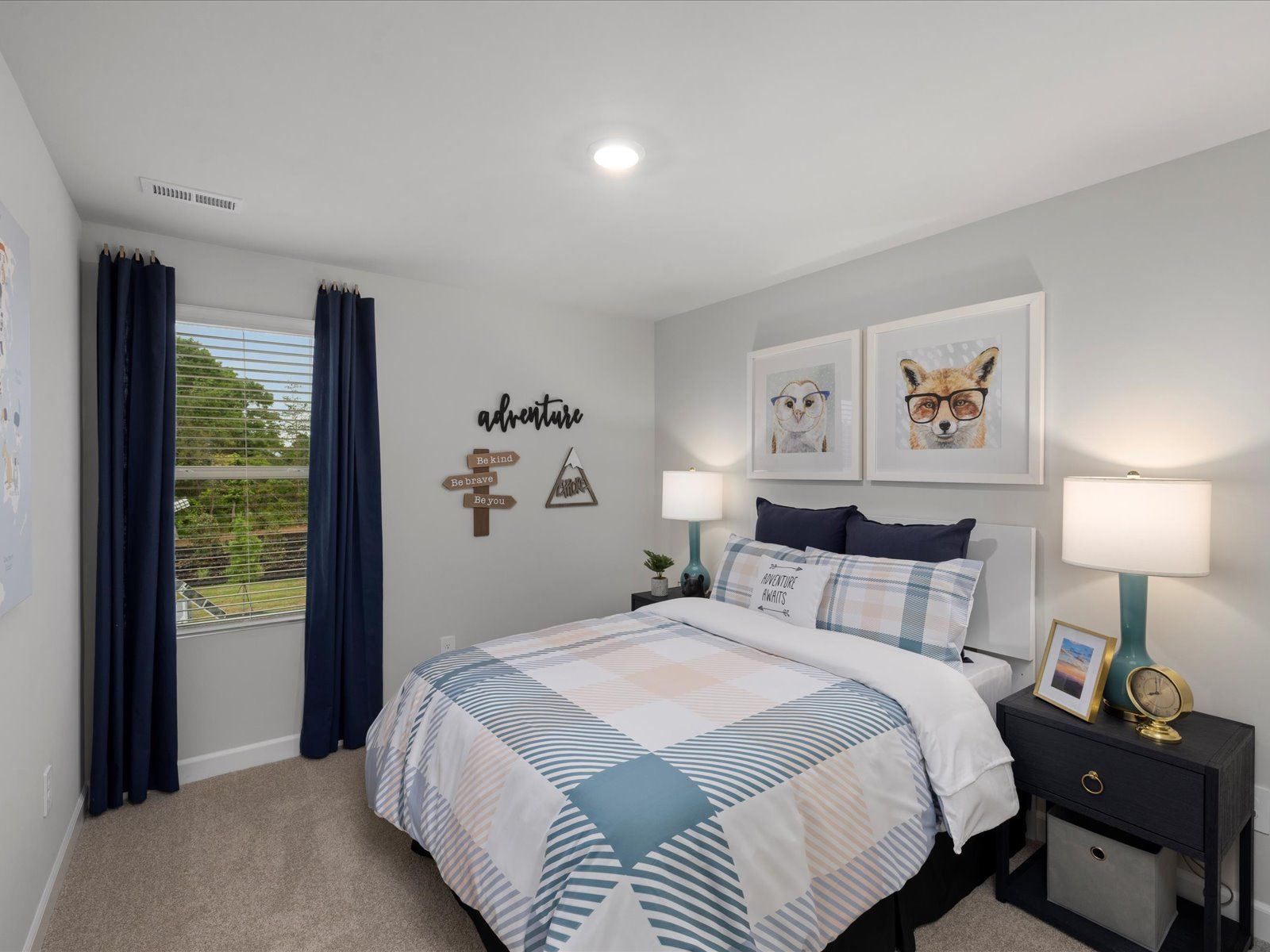Welcome home to the Amber floorplan modeled at Valentine Townes in Greer, SC.