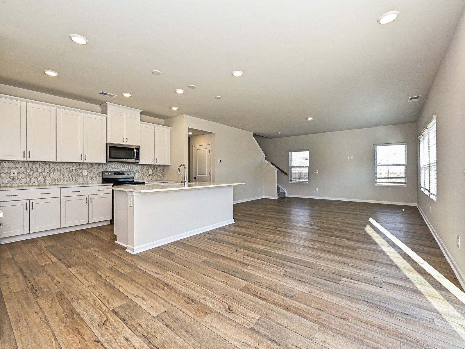Our open-concept floorplan makes hosting a breeze.