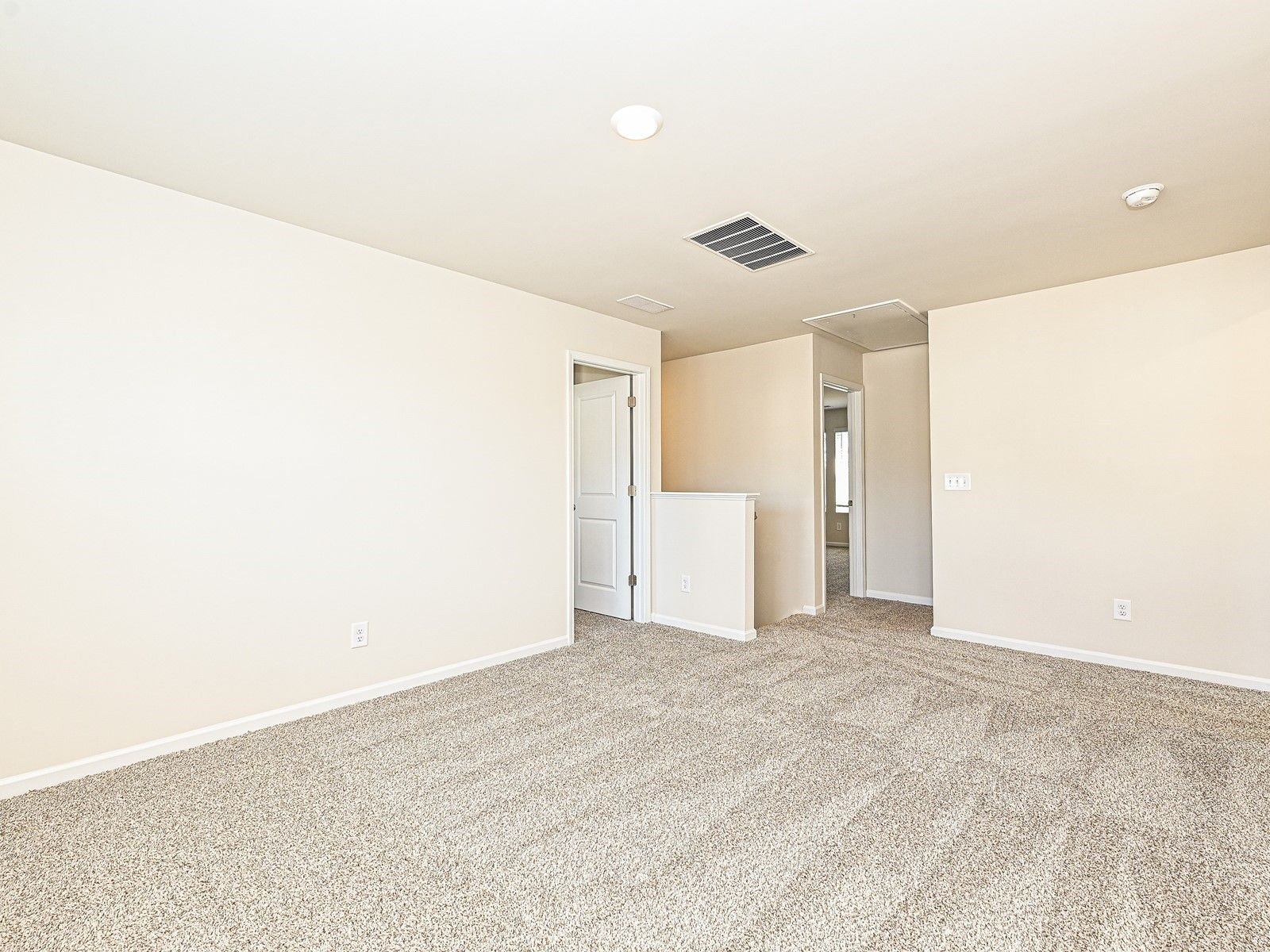 The loft conveniently leads to each upstairs bedroom.