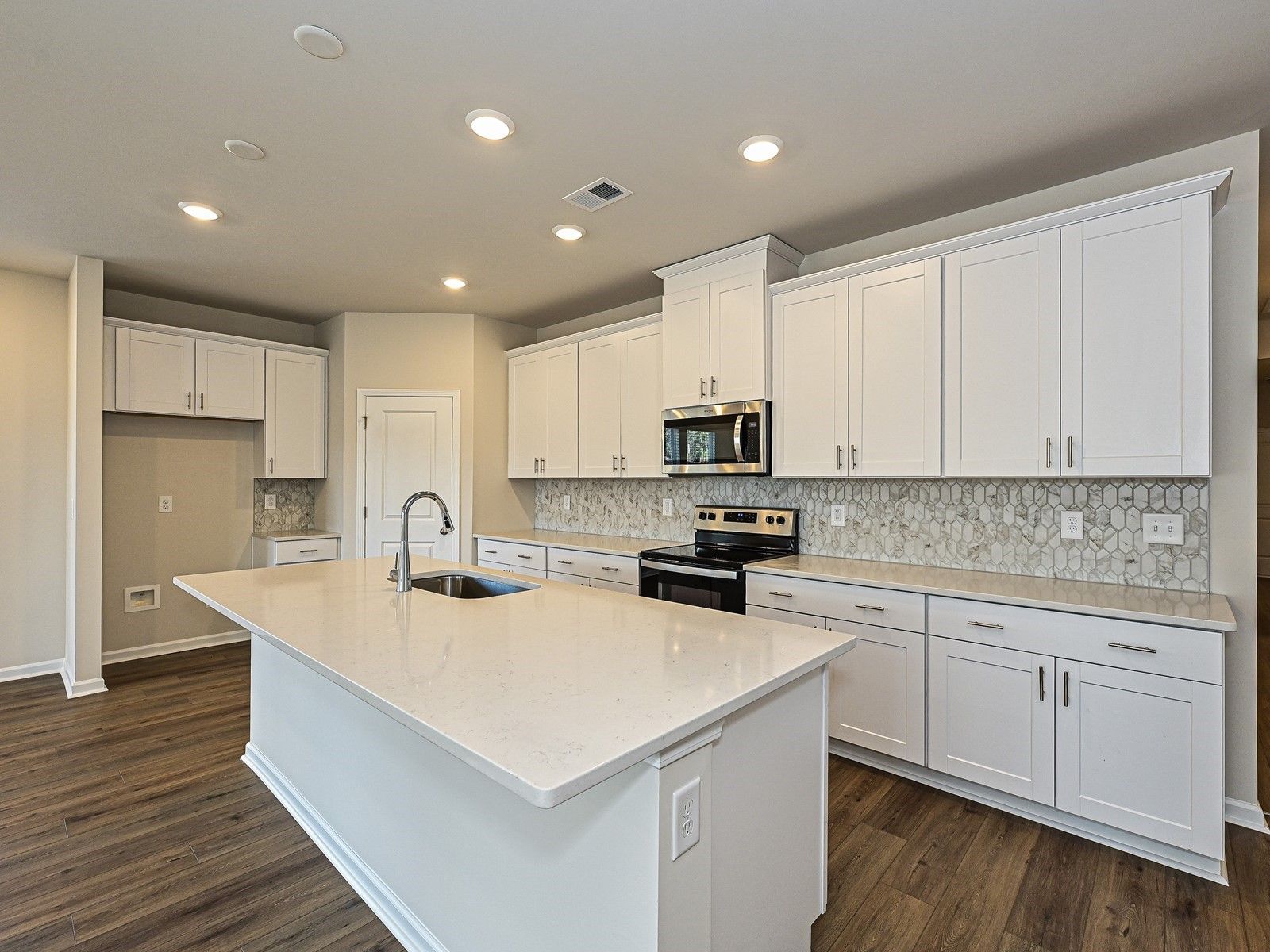 Cook your favorite meals in the modern kitchen.