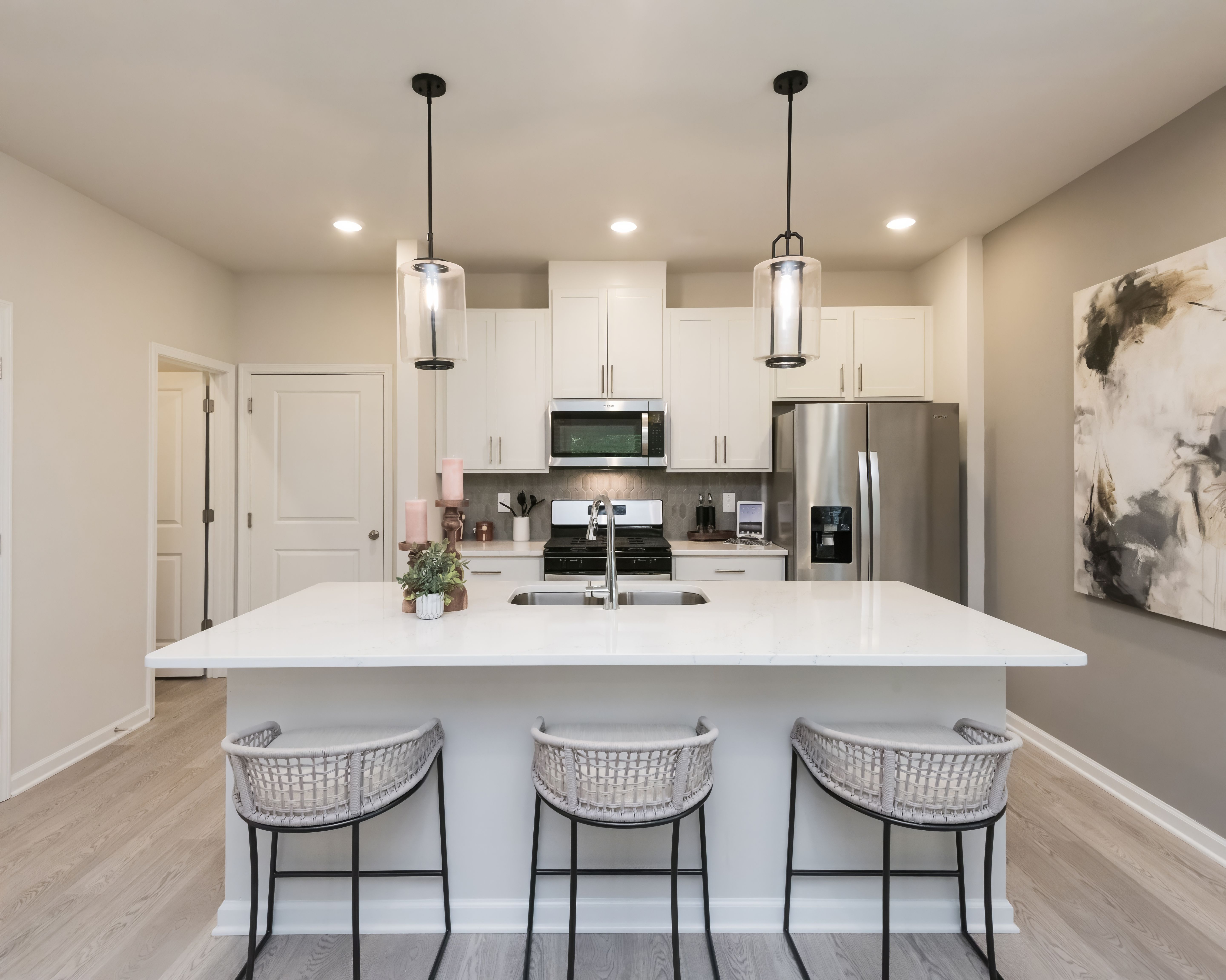 Leave your guests in awe with this stunning kitchen.