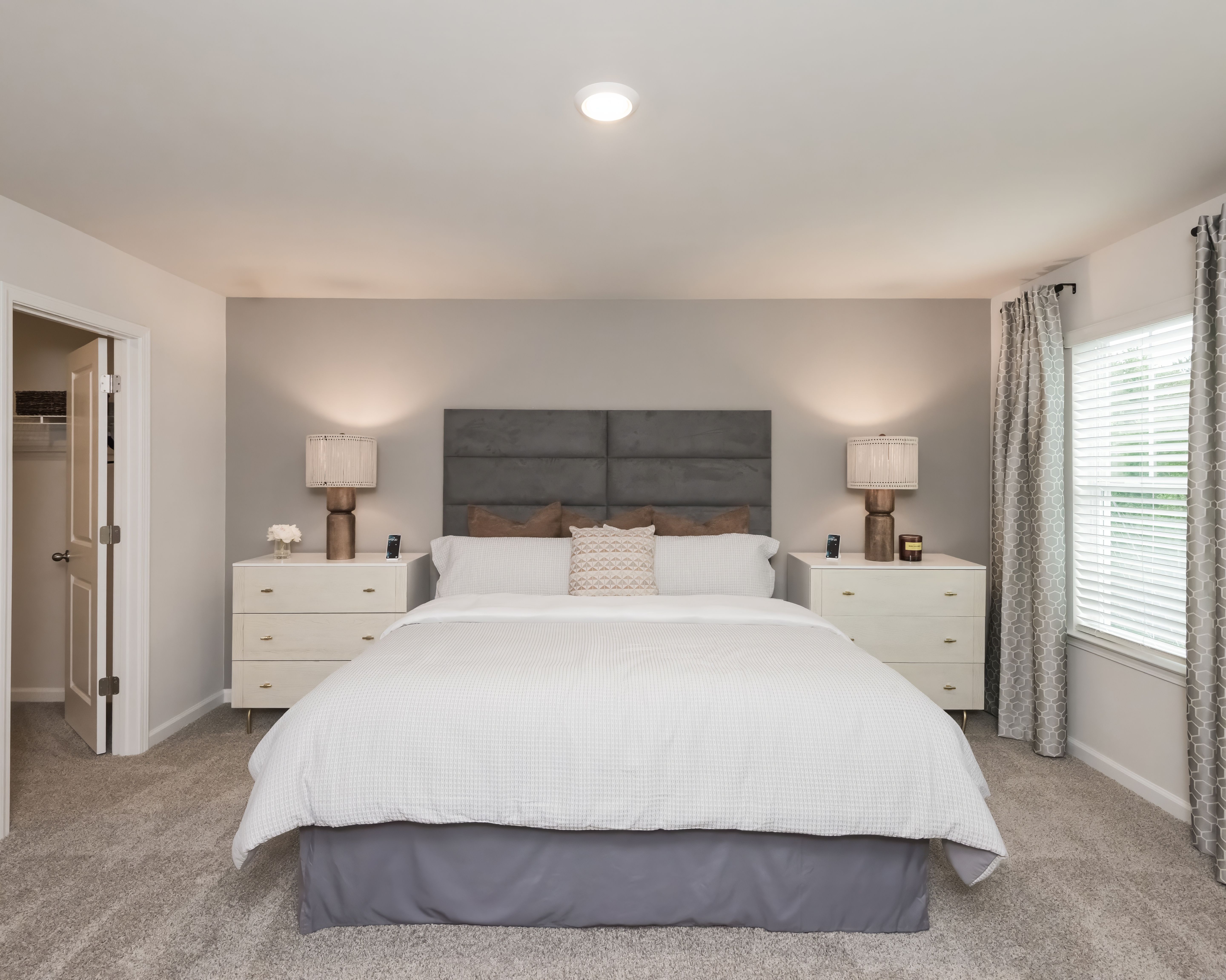 The primary bedroom is a peaceful retreat, perfect for unwinding after a long day.