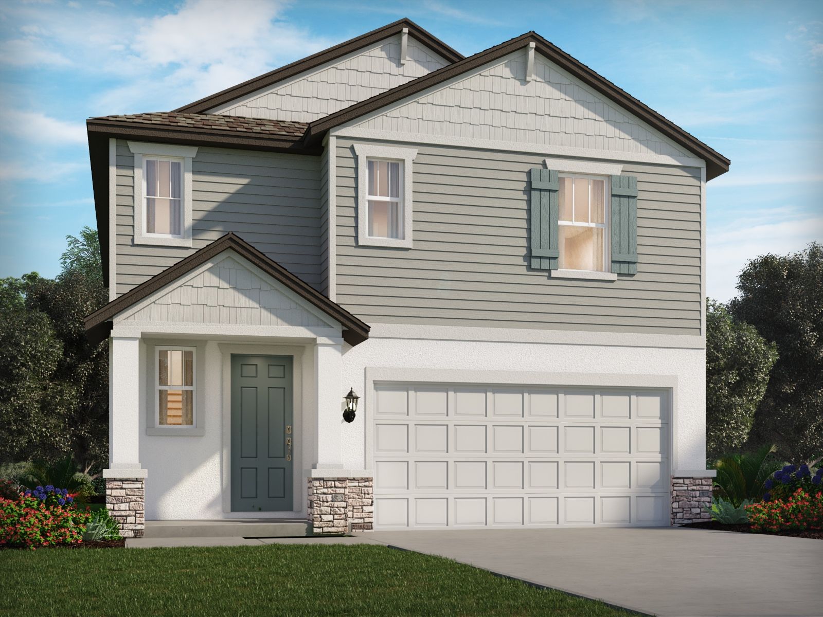 Rendering of the Redwood Floorplan