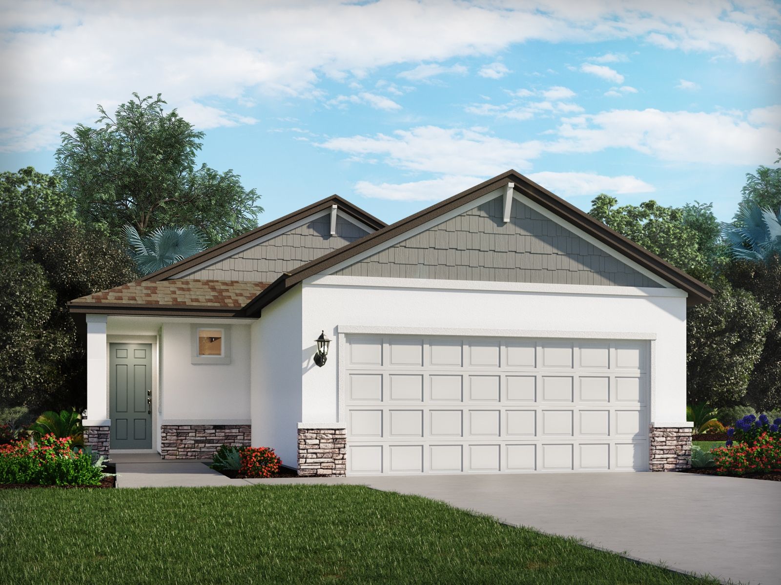 Exterior Rendering of the Acadia