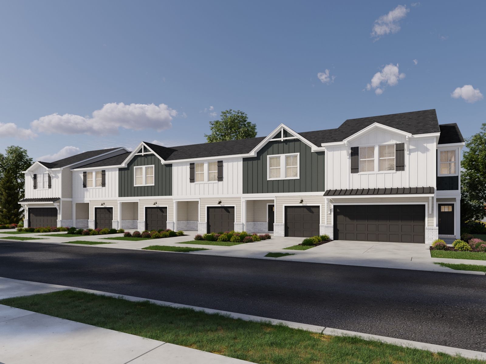 The Anderson and Opal floorplans at Greystone - Parc Series.